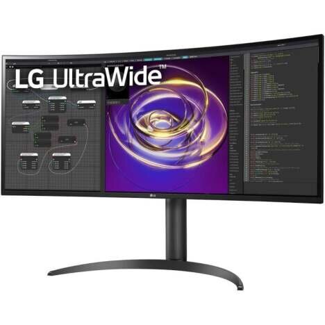 Monitor LED LG 34WP85C-B, 34inch, QHD IPS, 5ms, 60Hz, negru